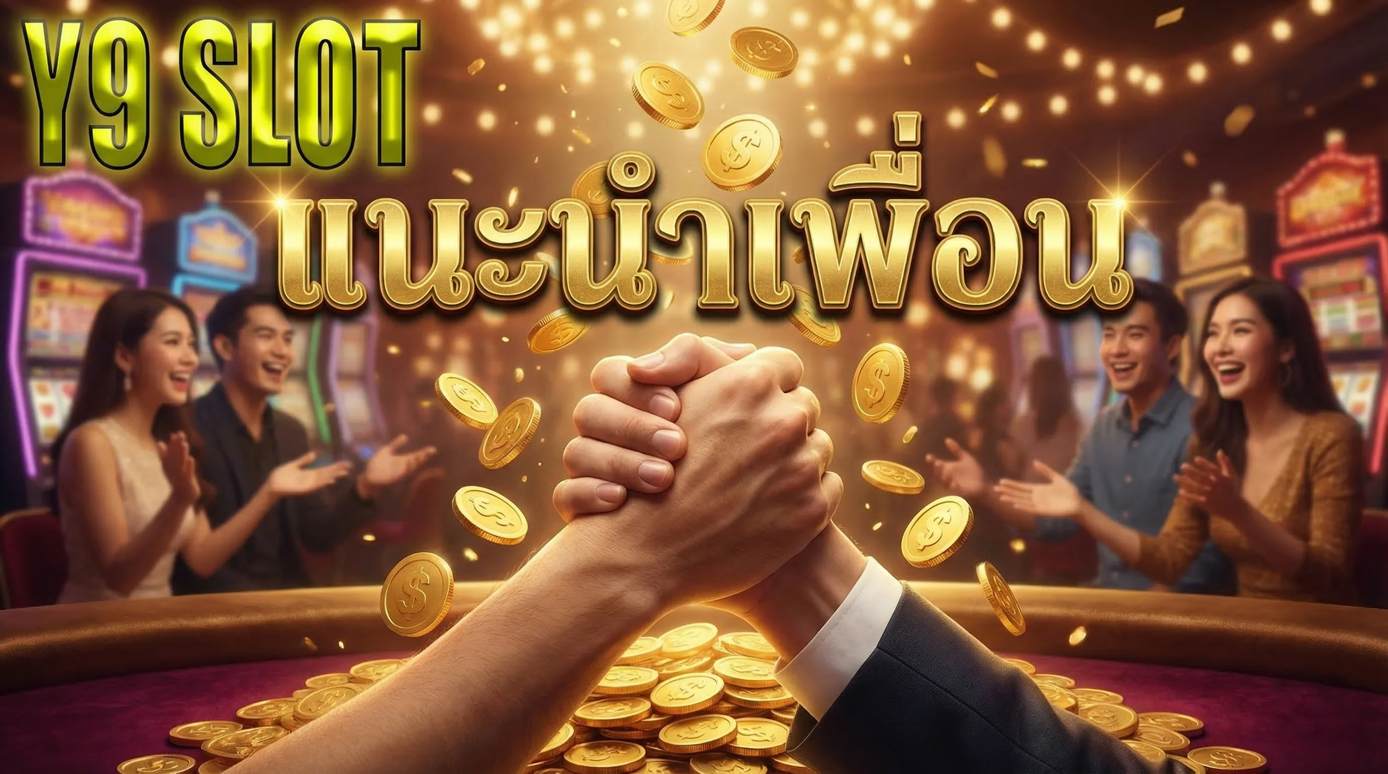 โบนัสแนะนำเพื่อน Refer Friend สล็อต รับค่าคอมทุกครั้งที่เพื่อนเติมเงิน